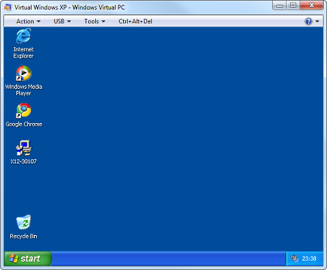 Windows XP in Windows 7 using XP Mode