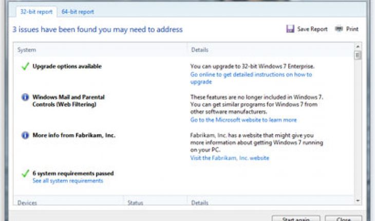 Check Windows 7 compatibility with Windows 7 Upgrade Advisor