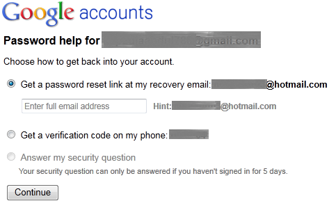 Google Account Password Recovery - Techies Guide