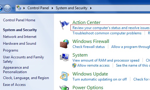 How to resolve issues in Windows 7