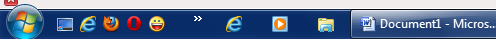 Restore the Quick Launch Toolbar in Windows 7