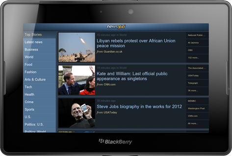 News 360 - Read news on Android, BlackBerry PlayBook, iPad, iPhone and Windows Phone