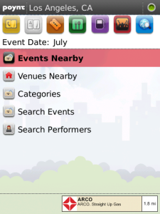 Poynt for Blackberry PlayBook